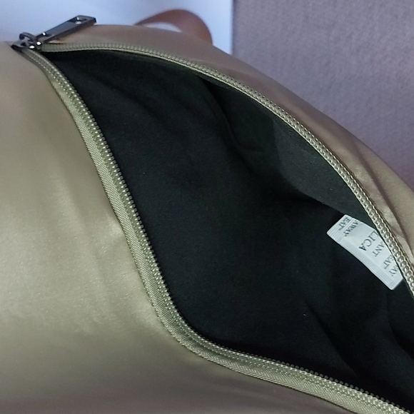 Gold trim nylon belt/cross body bag/clutch - Picture 11 of 16